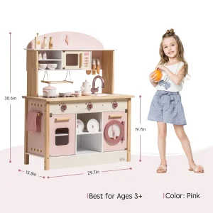 Robotime Wooden Play Kitchen