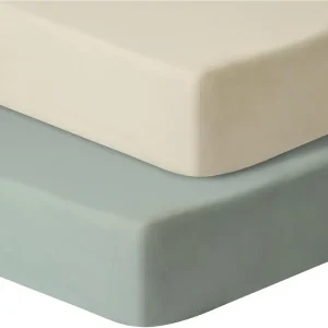 Baby Crib Sheets 2 Pack ,Fitted