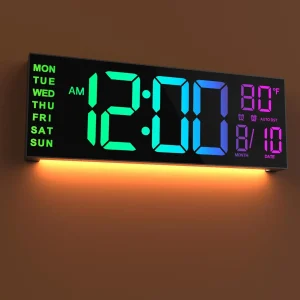Digital Wall LED Clock