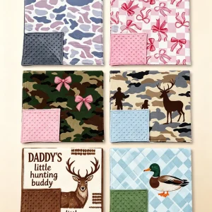 Double Layered Printed Baby Blanket