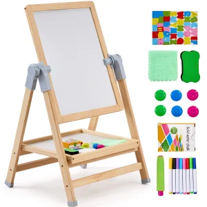 Standing Magnetic Drawing Board and Art Easel